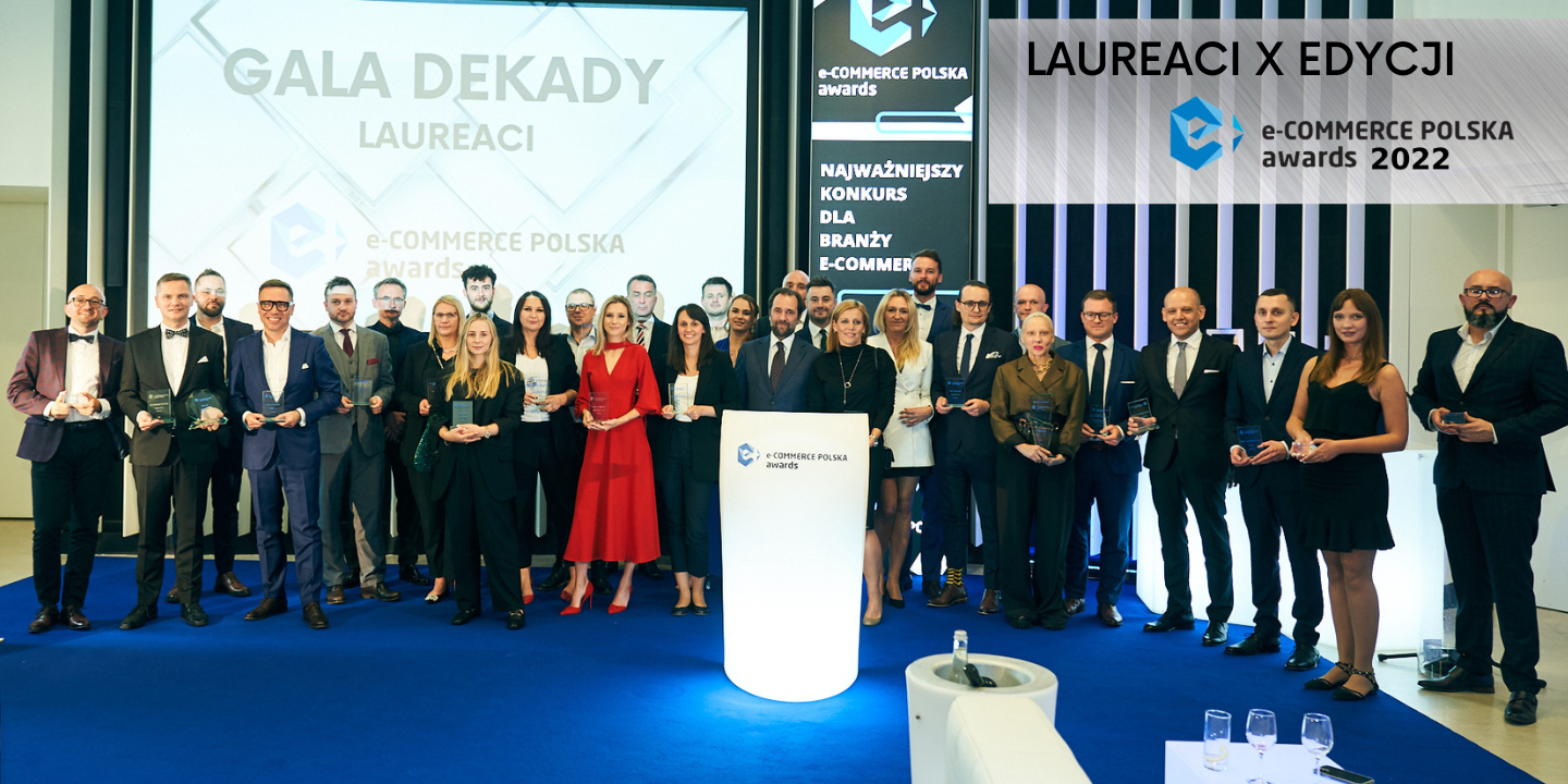 Zwycięzcy dekady e-Commerce Polska awards 2022!
