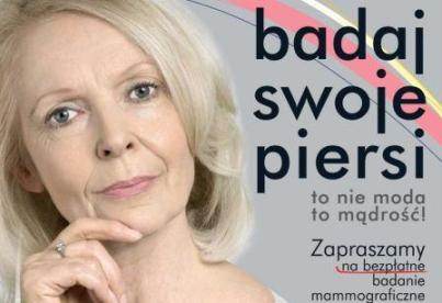 BEZPŁATNE BADANIA MAMMOGRAFICZNE