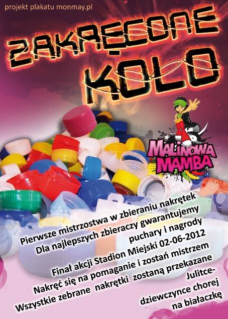 Zakręcone Koło – zbieramy nakrętki!