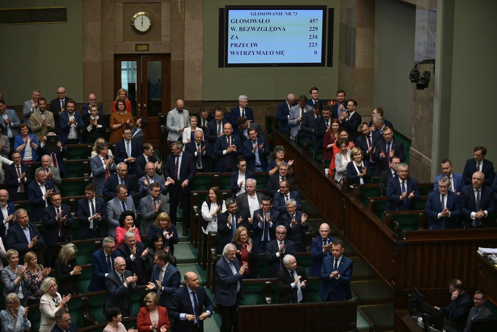 Sejm powołał Adama Glapińskiego na prezesa NBP na drugą kadencję