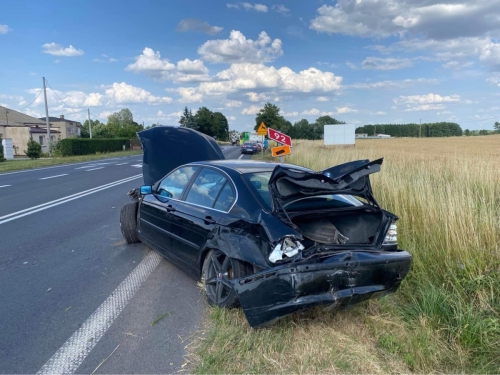 Czerwone miejsce na powiatowej mapie wypadków znów daje o sobie znać