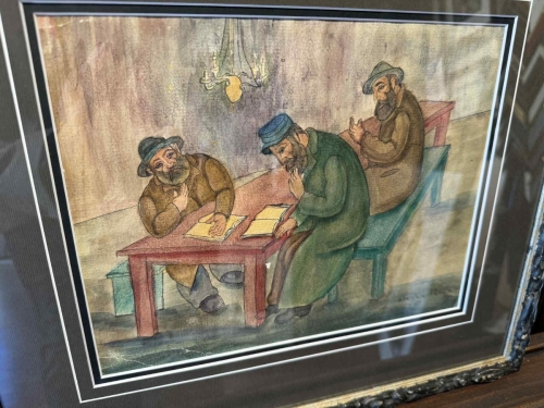 Tajemniczy obraz z aukcji odsłonił historię zapomnianego artysty z Koła