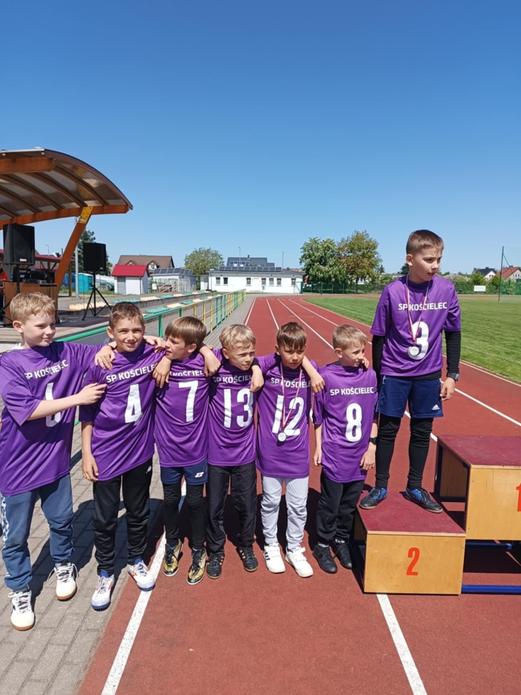 II miejsce ZSP w Kościelcu w Powiatowych Igrzyskach Dzieci w Trójboju Lekkoatletycznym