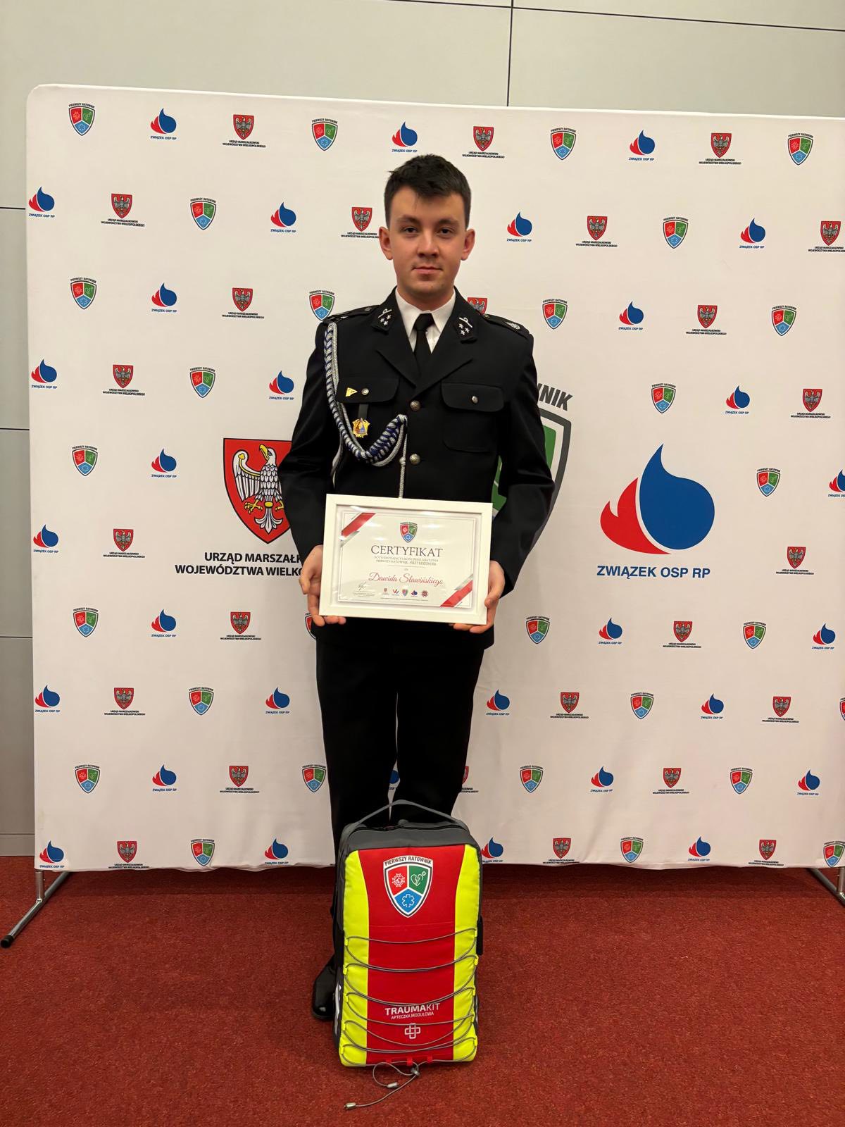 Nie zawahał się ani chwili - druh z Koła ratuje życie