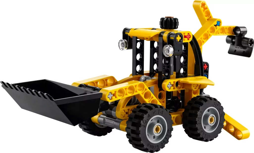 Recenzja zestawu LEGO Technic Koparko-ładowarka (42197) - mały plac budowy w Twoim domu
