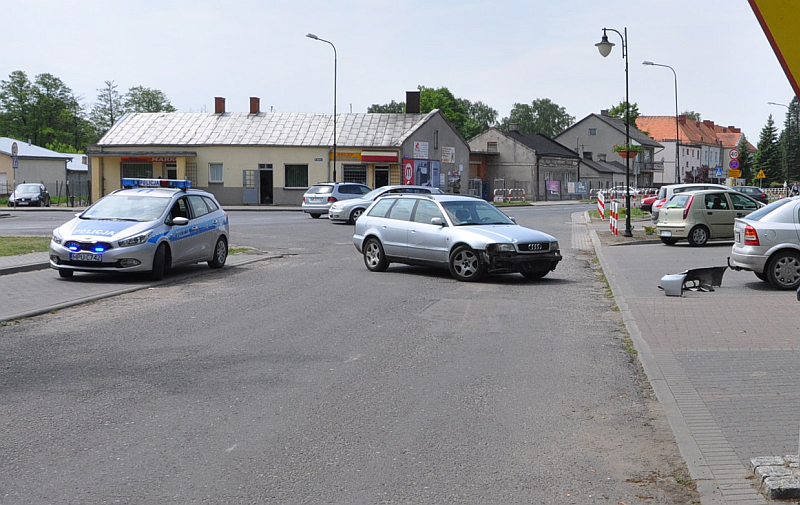 BABIAK: Zderzenie samochodu z motorowerem