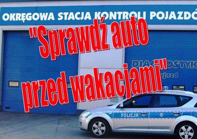 Sprawdź auto przed wakacjami