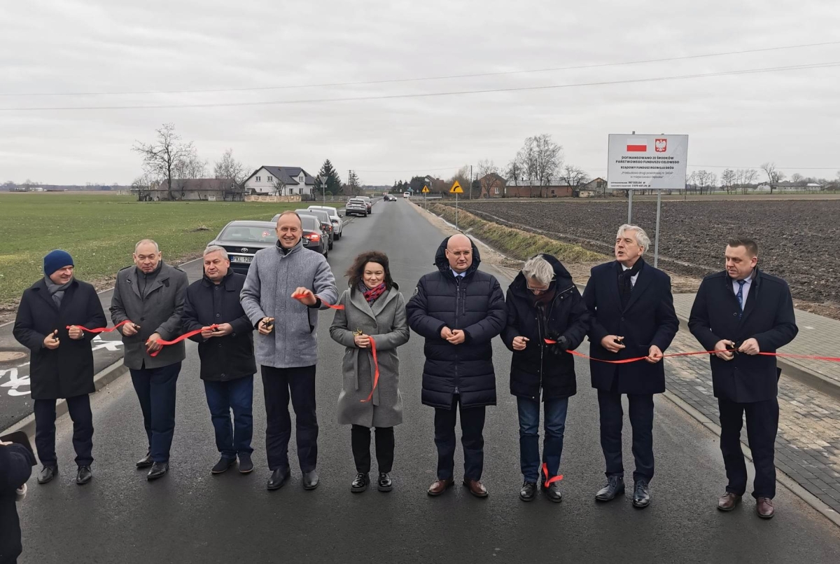 Droga powiatowa w Głębokie uroczyście otwarta