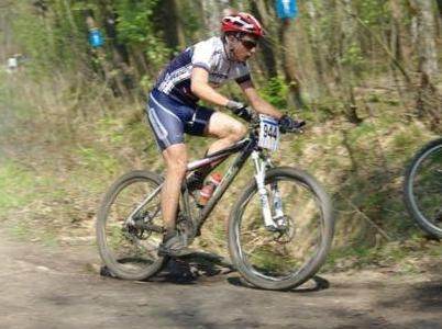 Eska Bike Maraton - kolanin w czołówce