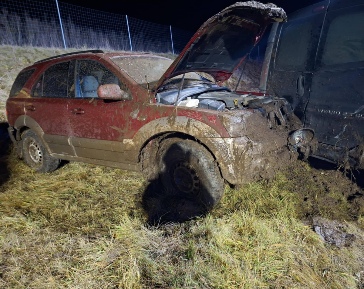 Doprowadził do zdarzenia na autostradzie. Jechał na podwójnym gazie