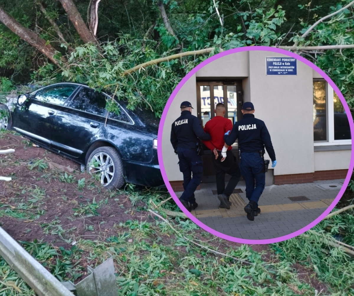 Był kompletnie pijany i miał zakazy. To, co zrobił, mogło skończyć się tragedią!