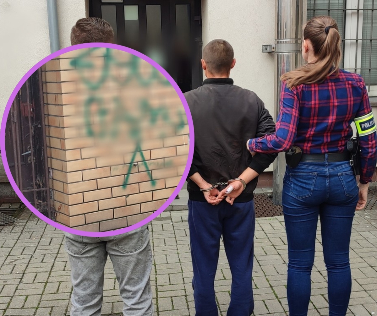 Od przemocy domowej po zniszczenia mienia. Policjanci z Koła zatrzymali 29-latka