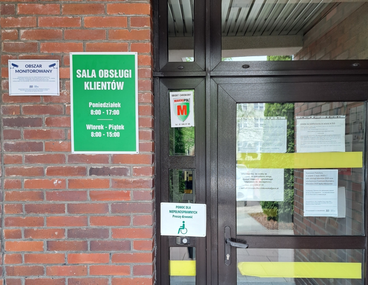 Nowe udogodnienia dla osób z niepełnosprawnością wzroku w Inspektoracie w Kole