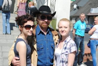 Chuck Norris z wizytą w Kole
