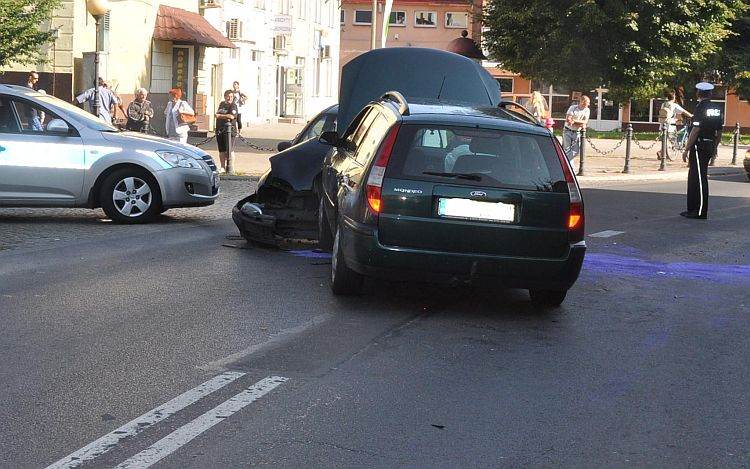 Czołówka pod Ratuszem Miejskim