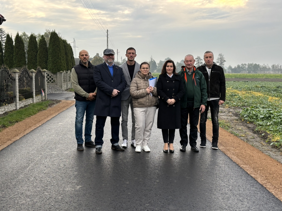 Nowe drogi w Koserzu Nowym i Jagiełłowie poprawią bezpieczeństwo mieszkańców