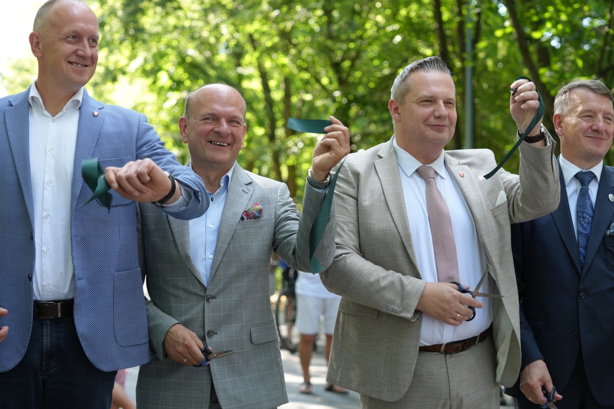 Park 600-lecia otwarty dla wszystkich! Wstęga oficjalnie przecięta [WIDEO][FOTO]