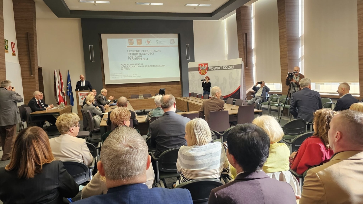 XXXII Konferencja Kardiologiczno-Kardiochirurgiczna w Kole z udziałem wybitnych specjalistów