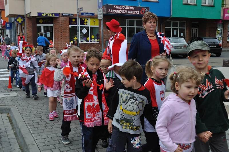 Biało-czerwono na ulicach Koła