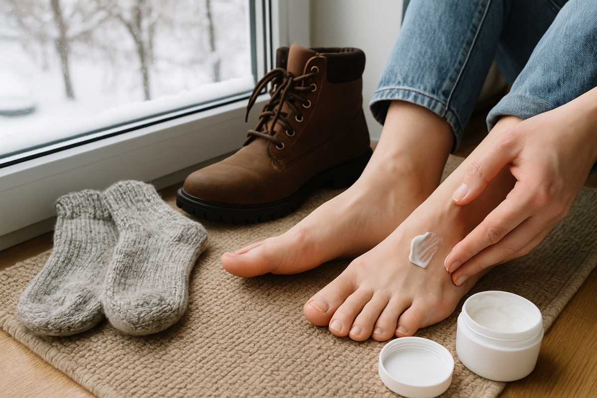 Zadbaj o stopy w chłodne dni - wygoda ochrona i pielęgnacja