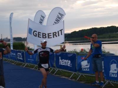 Jarosław Sarniak z Geberit Team  na Challenge Poznań