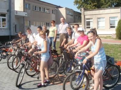 Rajd rowerowy – Gim nr 3 w Kole