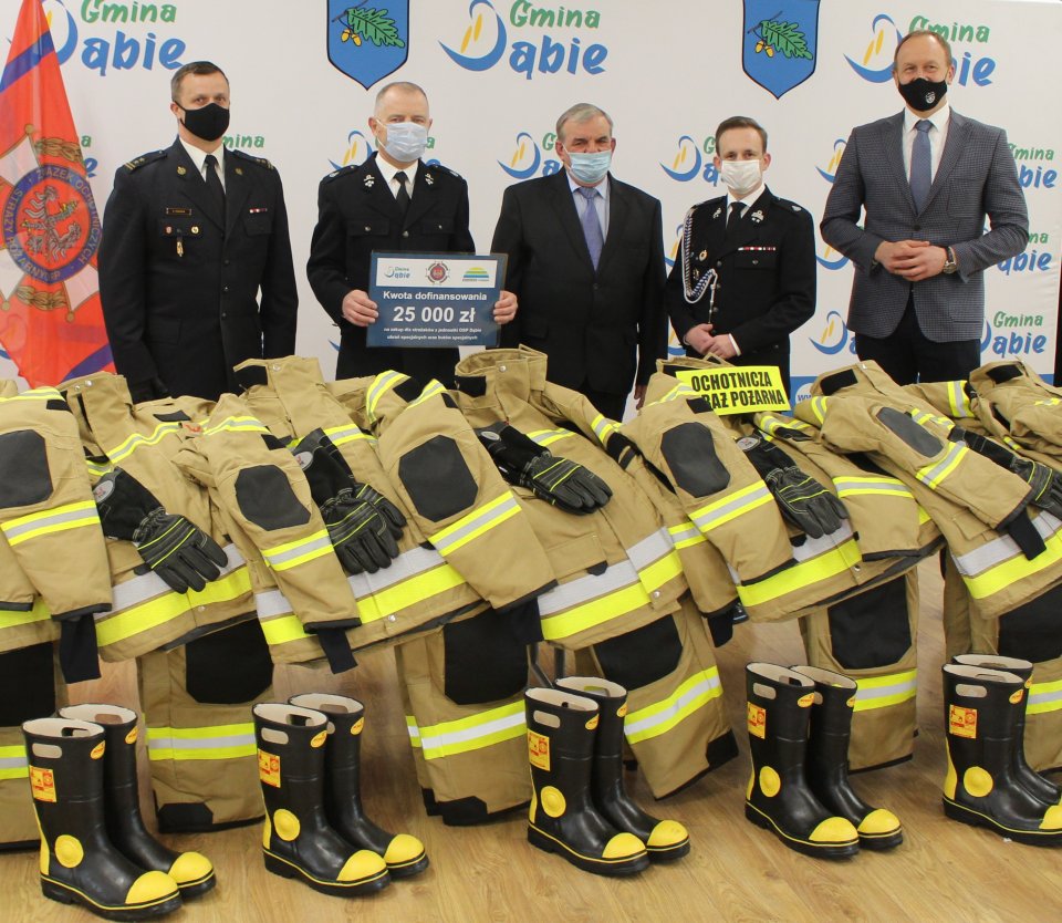 Dotacja dla Ochotniczej Straży Pożarnej w Dąbiu
