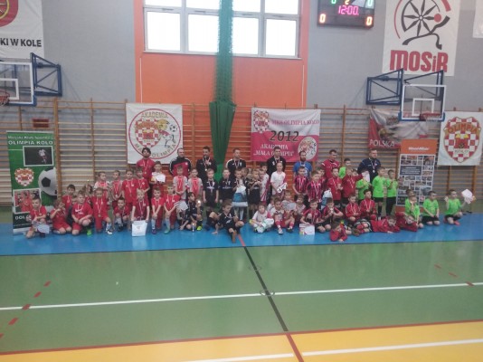 MKS Olimpia Koło wygrywa turniej MAŁA OLIMPIA CUP dla rocznika 2012