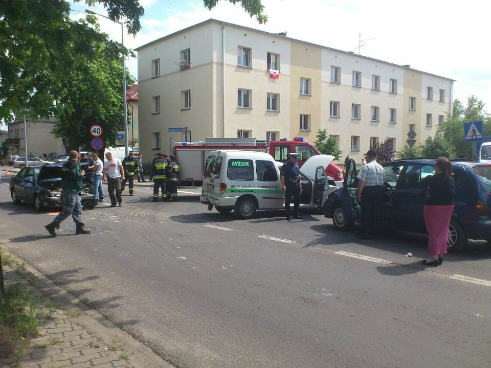 Mały karambol na ul. Toruńskiej