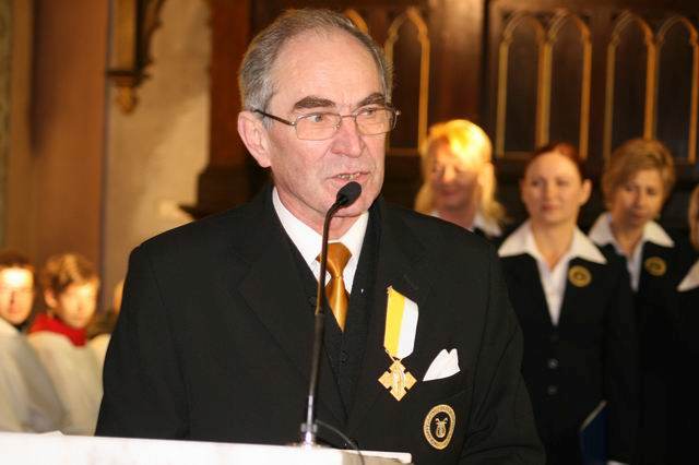 Odznaczenie dla organisty