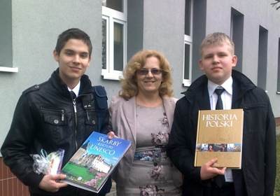 Laureaci konkursów z Gimnazjum nr 2