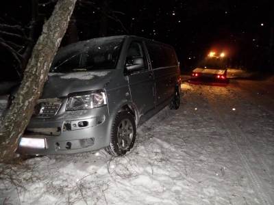 Kierowca busa uderzył w drzewo