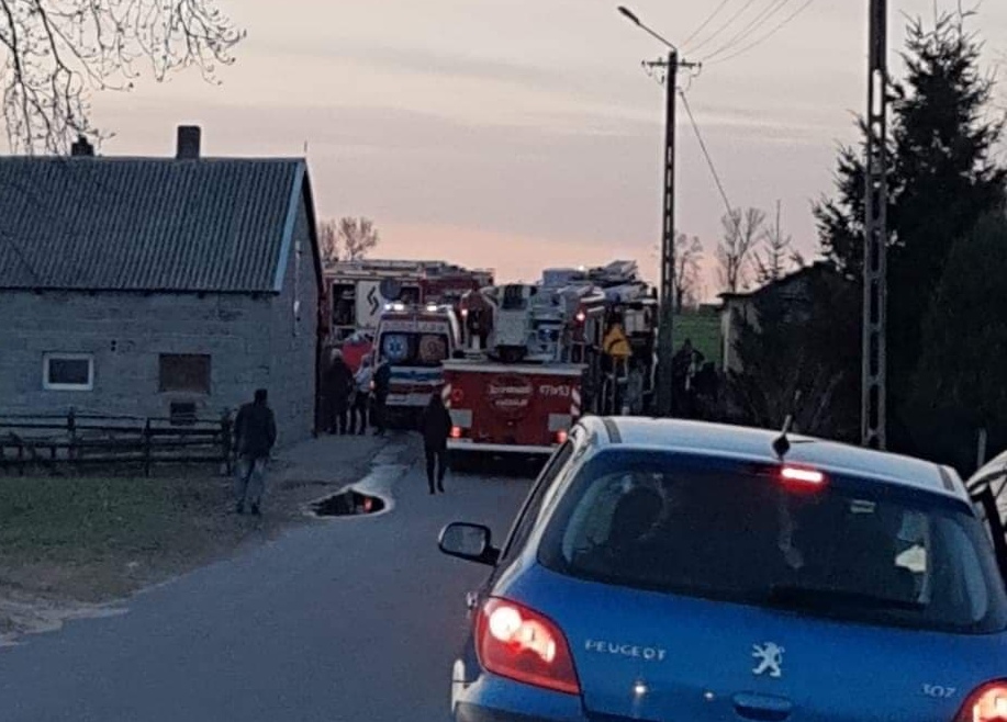 Tragedia w Wielkanoc. Dwie osoby poparzone, jedna nie przeżyła pożaru w domu!