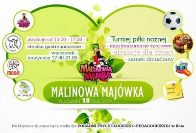 Malinowa Mamba zaprasza na majówkę