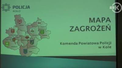 Powstanie Mapa Zagrożeń Powiatu Kolskiego [VIDEO]