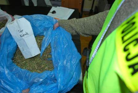 Przejęto pół kilograma marihuany