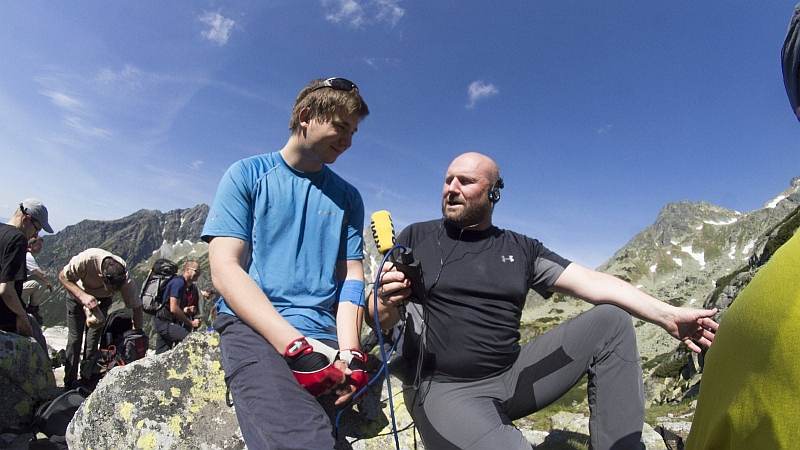 Mateusz Wojciechowski w wyprawie na Rysy