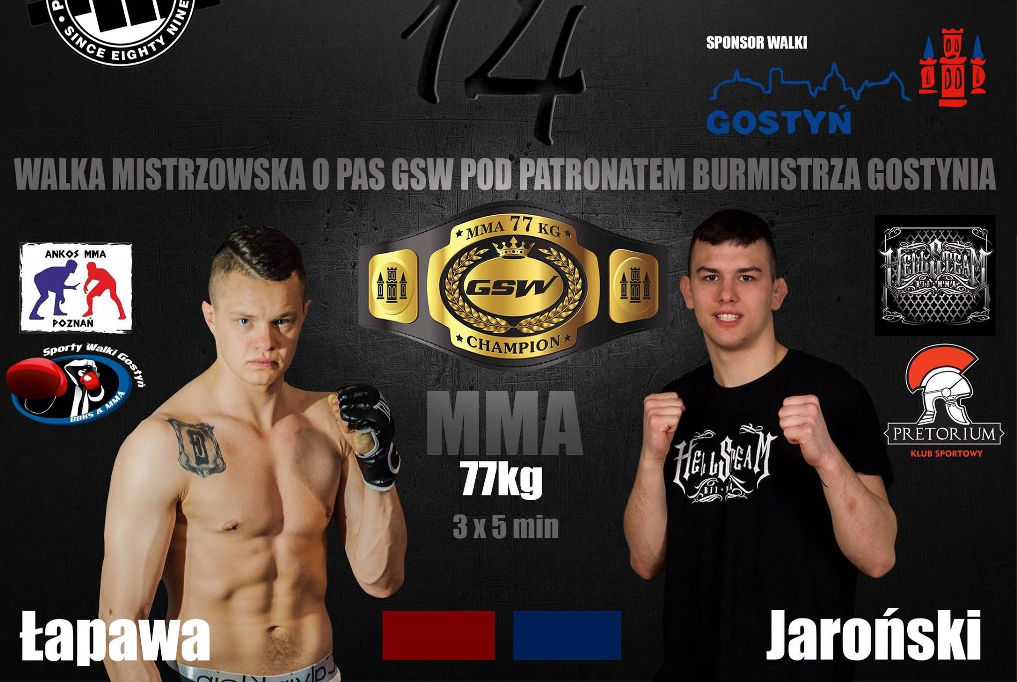 Sebastian Jaroński w walce na GSW 14! 
