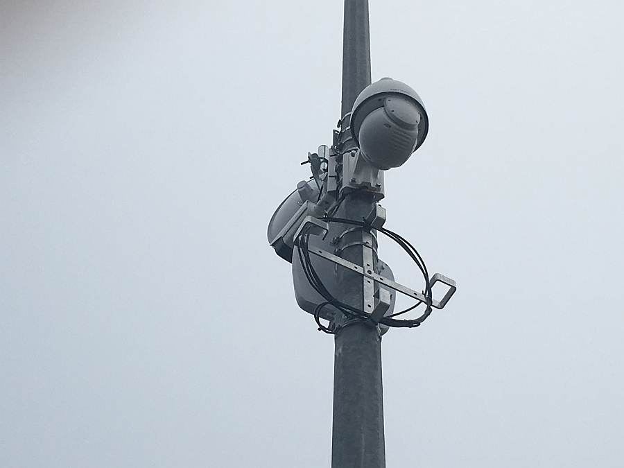 Monitoring miejski - wszystkie kamery zamontowane