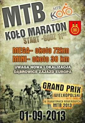 III Kolski Maraton MTB już 1 września