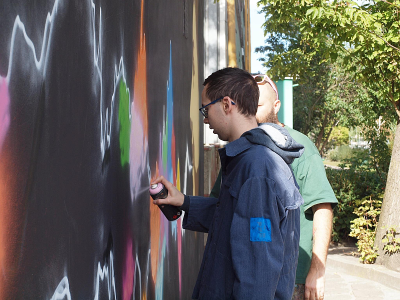 Powstały dwa kolorowe murale [VIDEO]