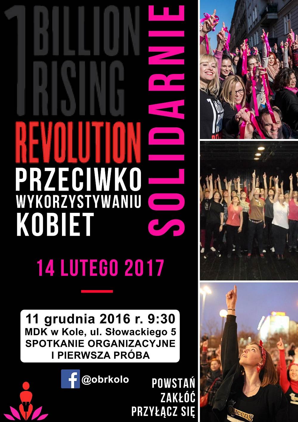 Nazywam się Miliard - One Billion Rising w Kole!