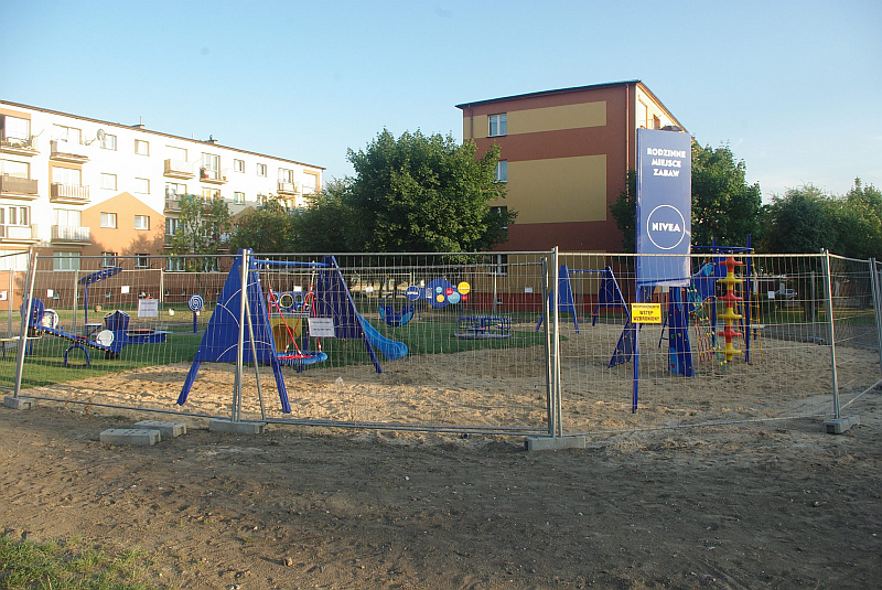Plac Nivea w Kłodawie już prawie gotowy. Teraz czas na Koło