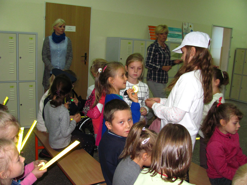 Uczniowie SP3 otrzymali odblaski 