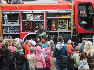 Uczniowie odwiedzili strażaków w Kole