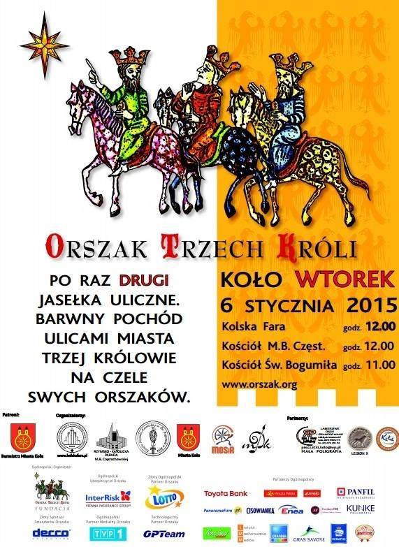 6 stycznia – Orszak Trzech Króli