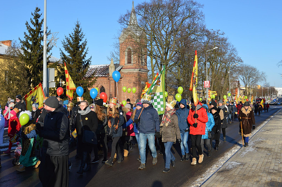 Orszak Trzech Króli przeszedł ulicami Koła