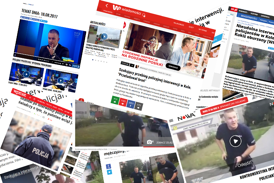Ogólnopolskie media o sprawie interwencji w Kole