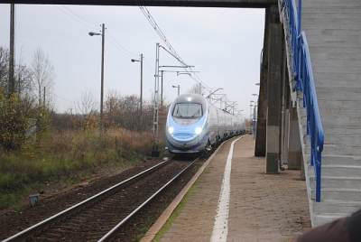 Pendolino przejechał przez Koło