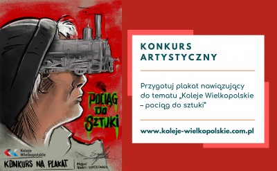 Konkurs artystyczny Koleje Wielkopolskie - pociąg do sztuki